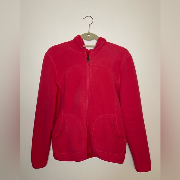 Reversible Fleece/Sherpa Athletic Jacket S/M - Picture 5 of 9